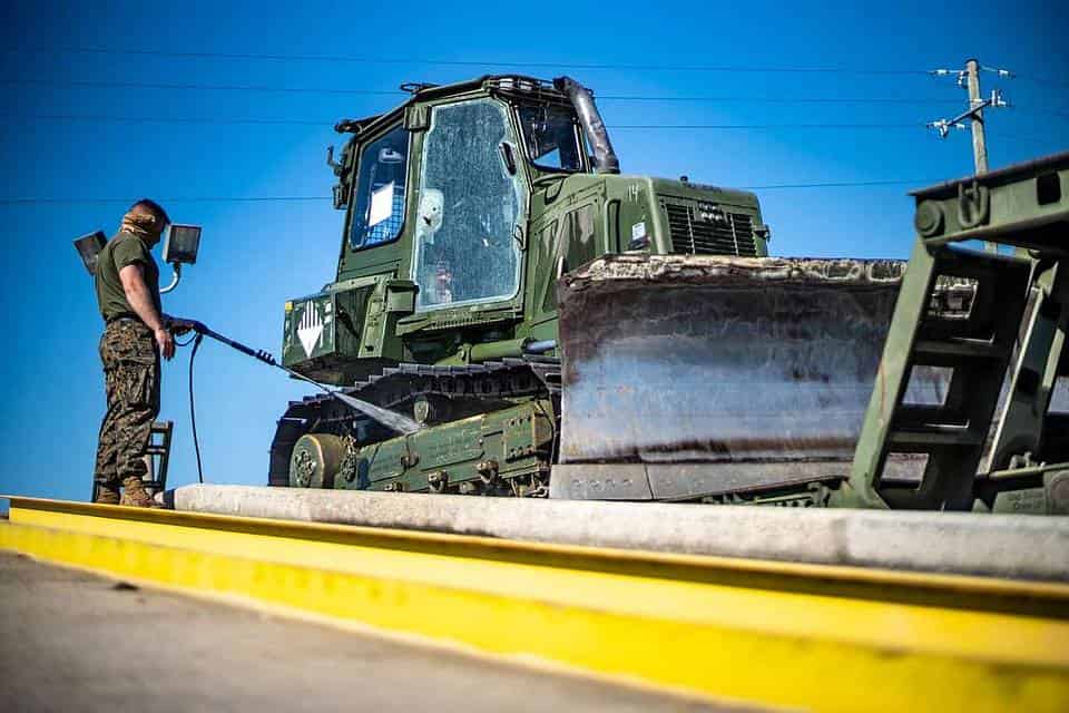 Heavy Equipment Pressure Washing image