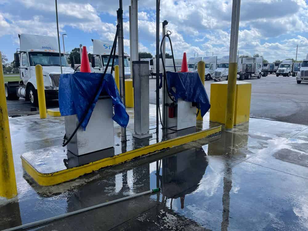 Gas Station Pressure Washing image