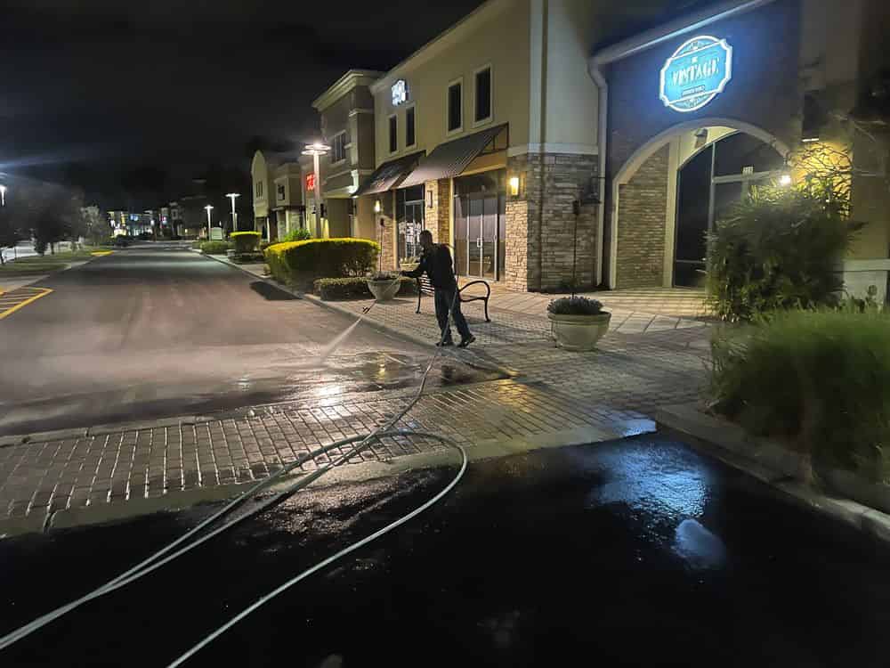 Restaurant Pressure Washing image